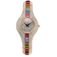 Load image into Gallery viewer, Colorful Stones Diamond Watch For Women