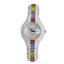 Load image into Gallery viewer, Colorful Stones Diamond Watch For Women