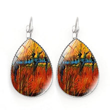 Load image into Gallery viewer, Time Stones Vintage Earrings