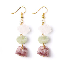 Load image into Gallery viewer, Citrine stone earrings