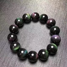 Load image into Gallery viewer, Natural obsidian bracelet
