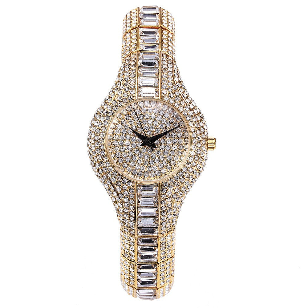 Colorful Stones Diamond Watch For Women