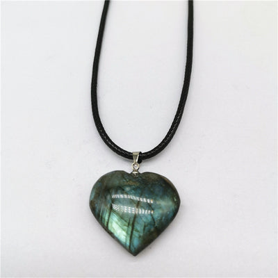 Natural Labradorite Moonstone Pendants