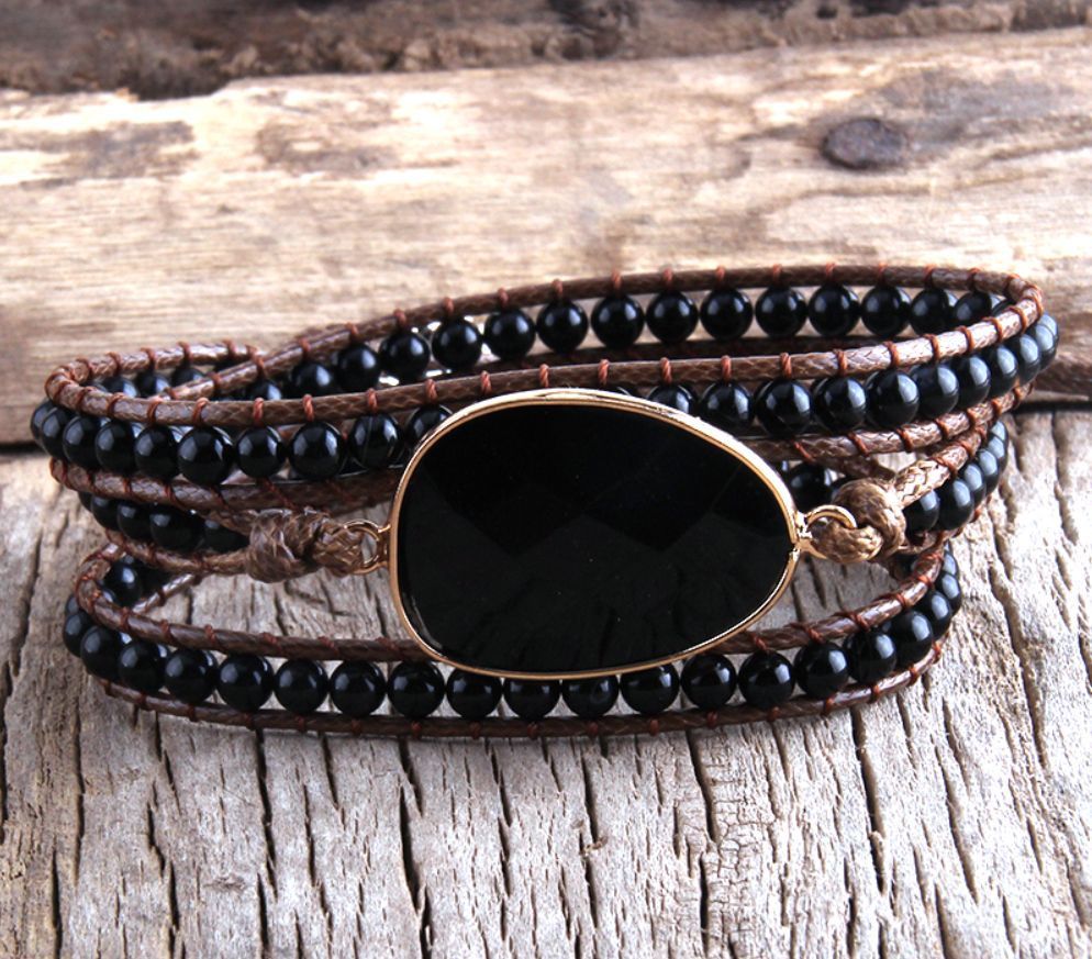 Handmade Bracelet With Mixed Natural Stones