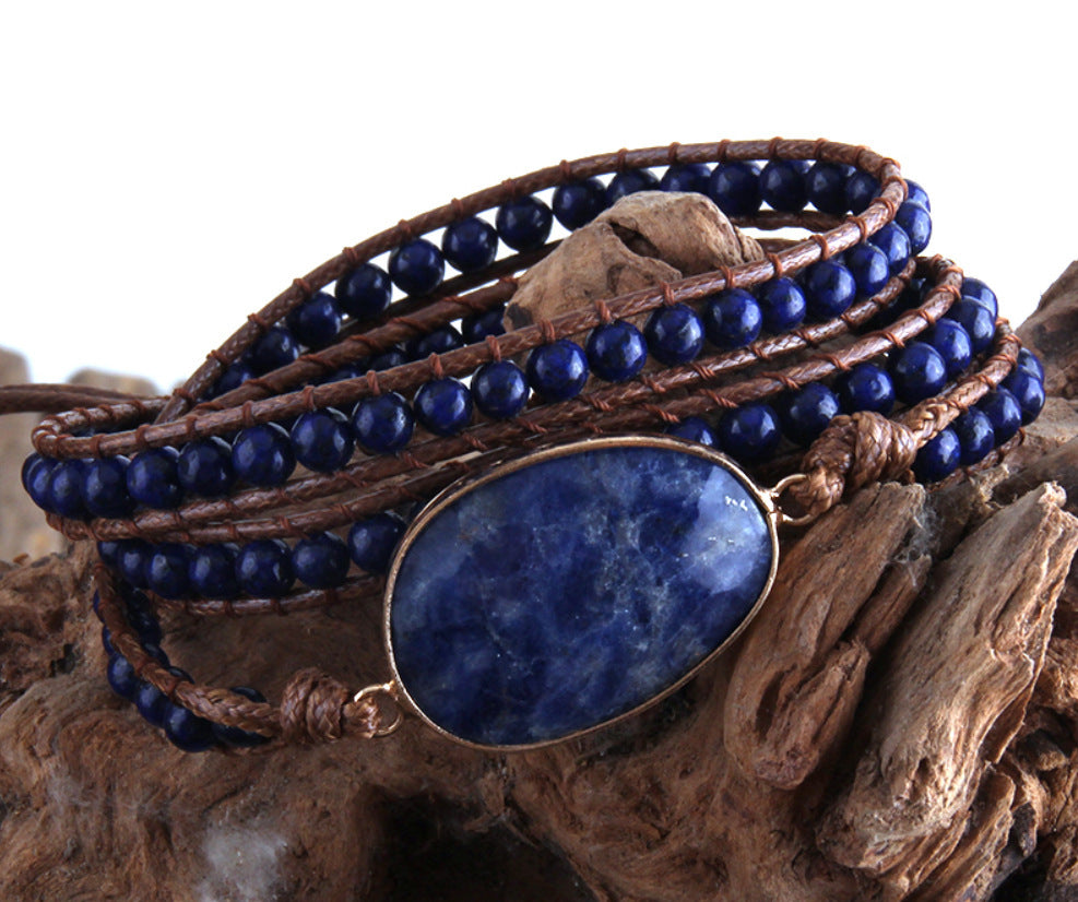 Handmade Bracelet With Mixed Natural Stones