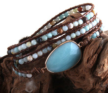 Load image into Gallery viewer, Handmade Bracelet With Mixed Natural Stones
