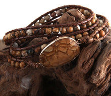 Load image into Gallery viewer, Handmade Bracelet With Mixed Natural Stones
