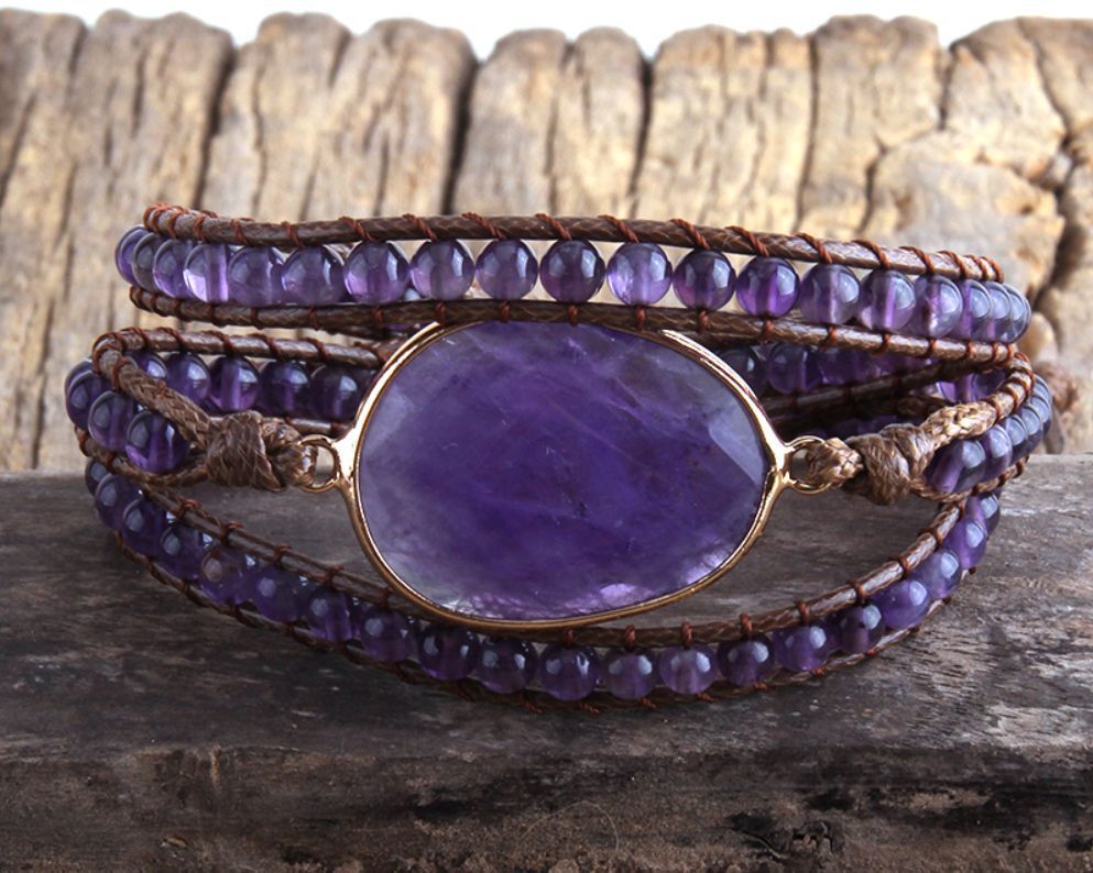 Handmade Bracelet With Mixed Natural Stones