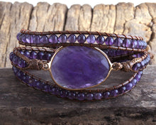 Load image into Gallery viewer, Handmade Bracelet With Mixed Natural Stones
