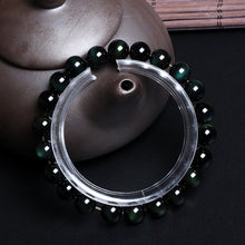 Load image into Gallery viewer, Natural obsidian bracelet

