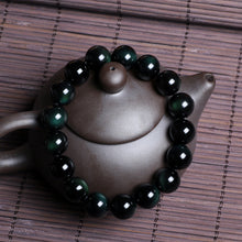 Load image into Gallery viewer, Natural obsidian bracelet
