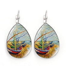Load image into Gallery viewer, Time Stones Vintage Earrings
