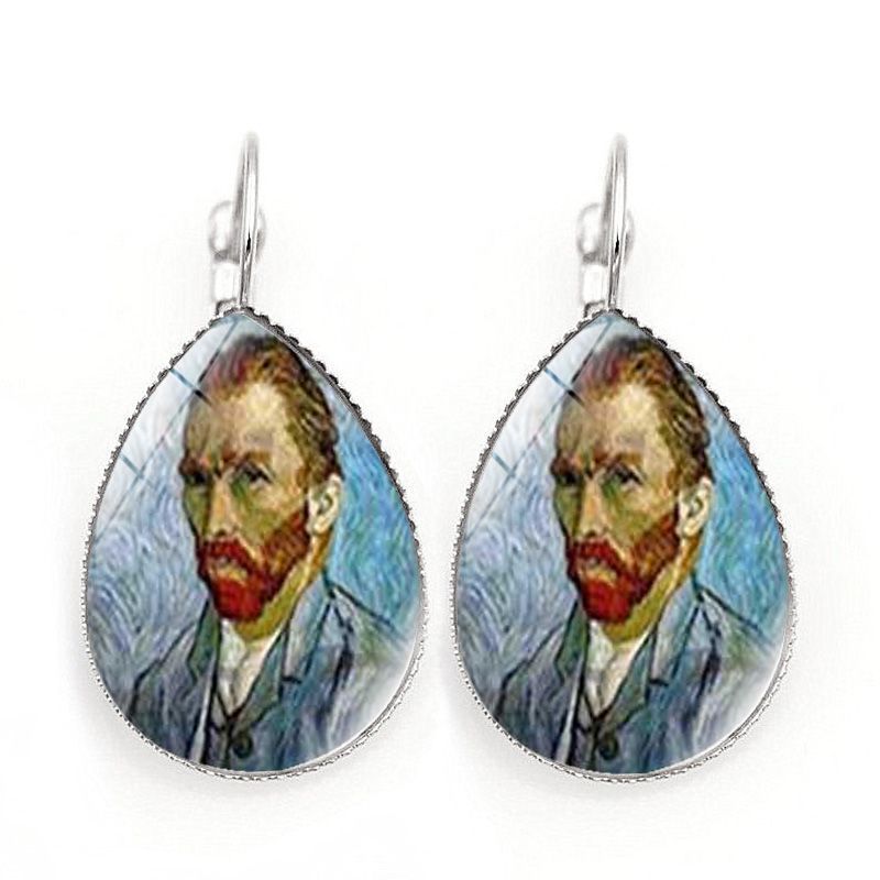 Time Stones Vintage Earrings