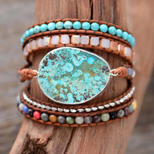 Load image into Gallery viewer, Multi-layer Winding Marine Stones
